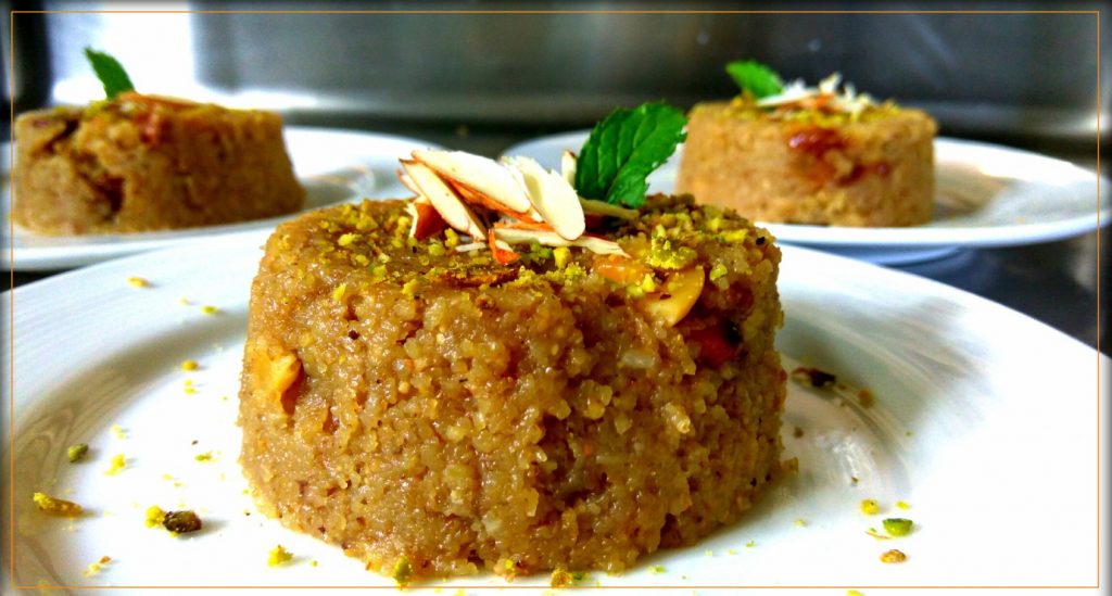 Lapsi or Broken Wheat Pudding Recipe