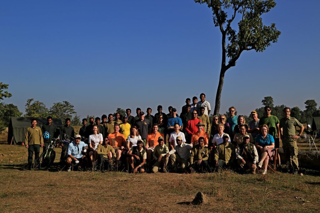 Camp 2 - Group Photo stop before departure for final day of cycling