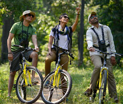 kanha bandhavgarh cycling tour