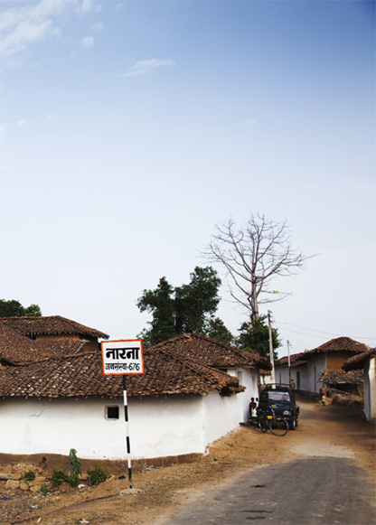 Mud villages of Kanha