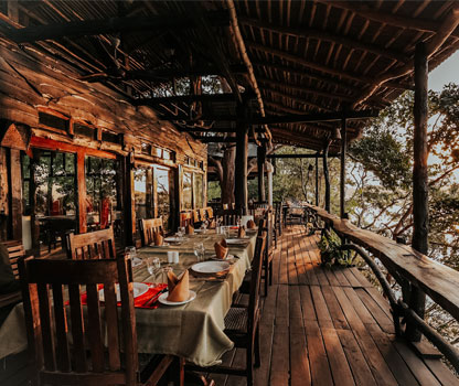 Panna Restaurant with River view