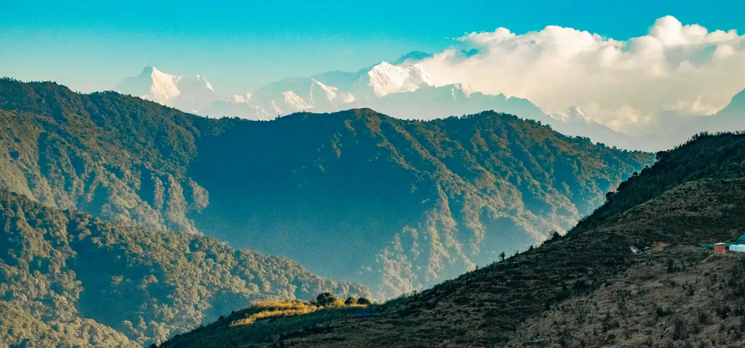 Eastern Himalayan landscape along Red Panda tour route