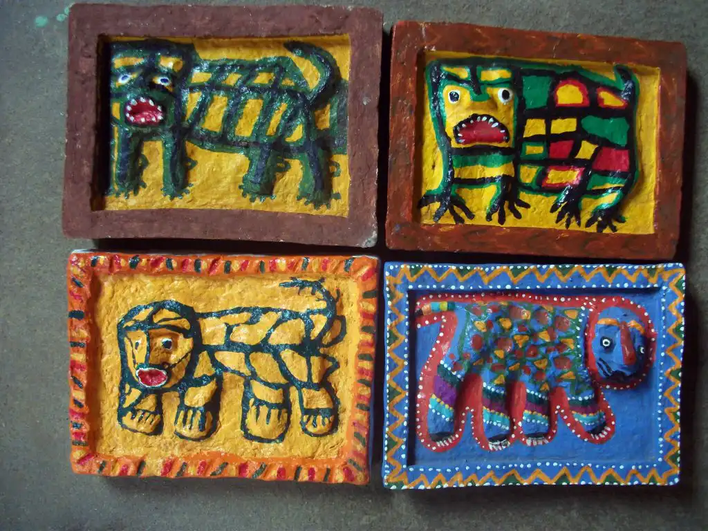 Bagheshur – The Tiger God of the tribes in Central India artwork