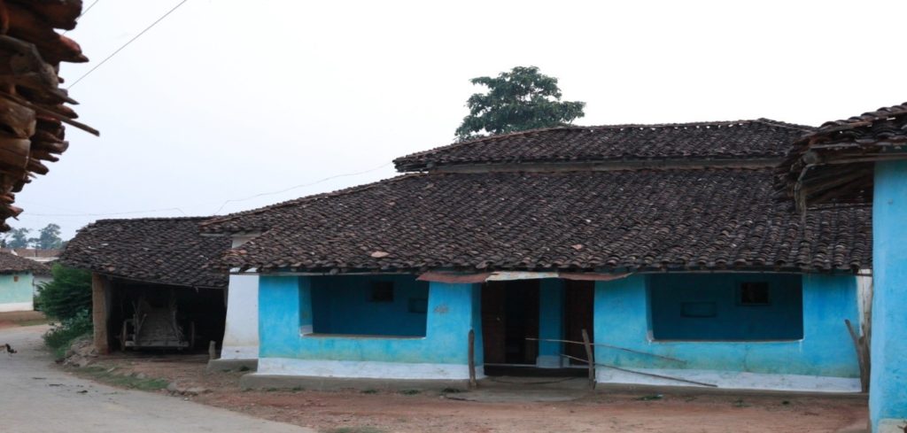 Gond Tribal Houses in Kanha