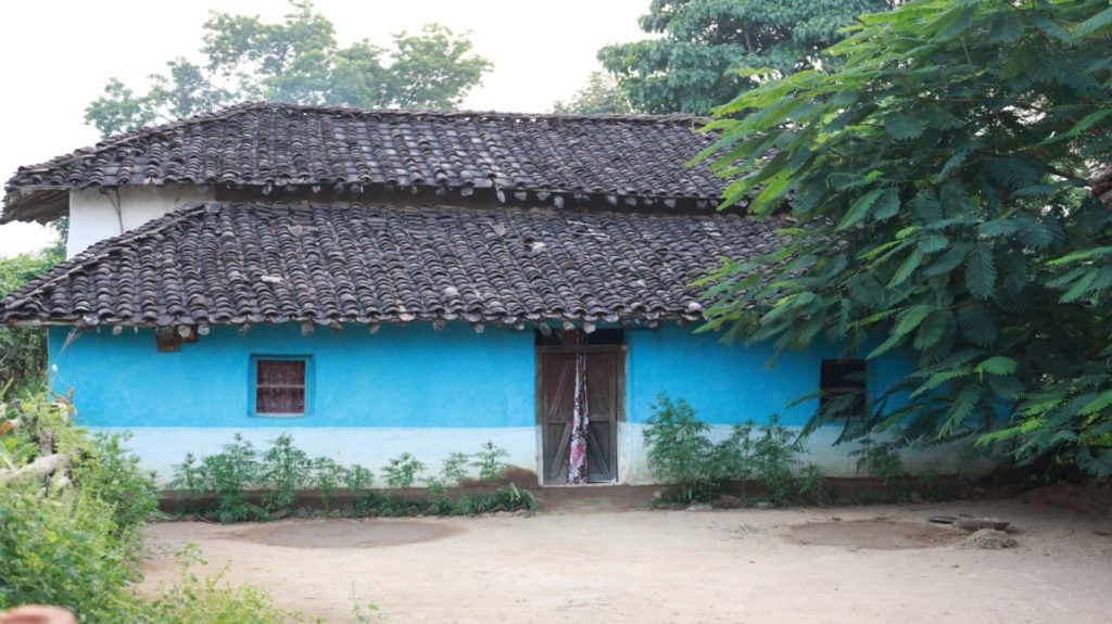 Gond Tribal Houses in Kanha