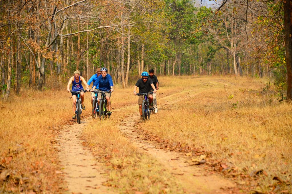 cycling trails in kanha national park