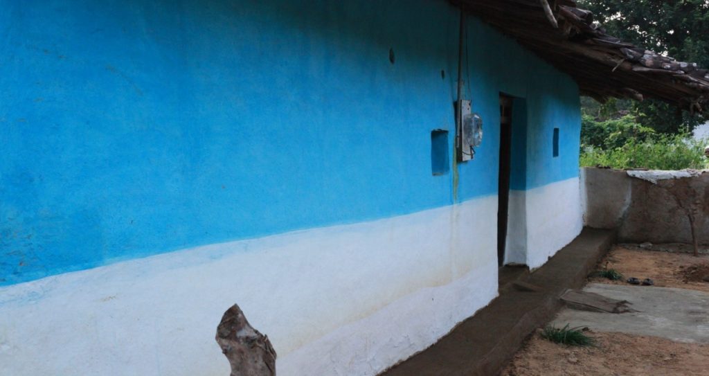 Gond Tribal Houses in Kanha foundation