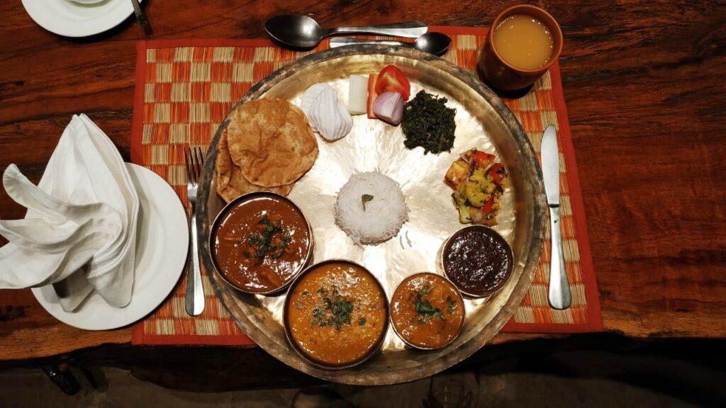 Baiga Thali