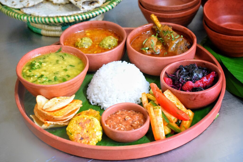 thaali-local food