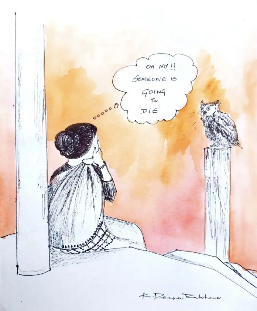 Myth about seeing an Owl