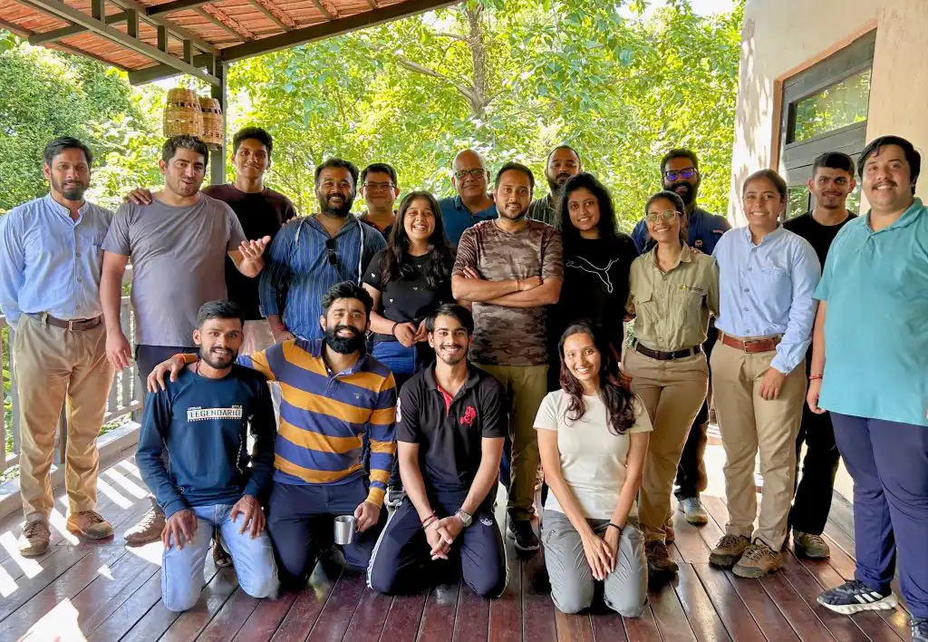 Group picture with batchmates of Naturalist training