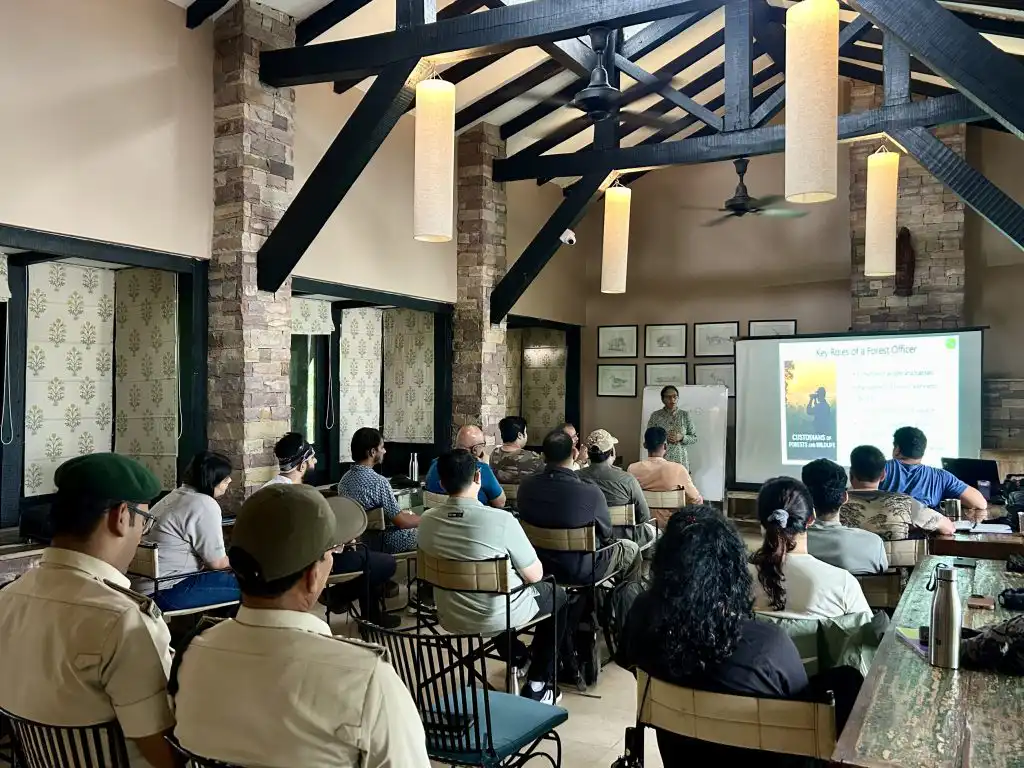 Classroom Session with Field Director of Satpura - Ms. Rakhi Nanda
